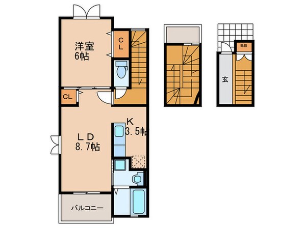 ロンドベルの物件間取画像